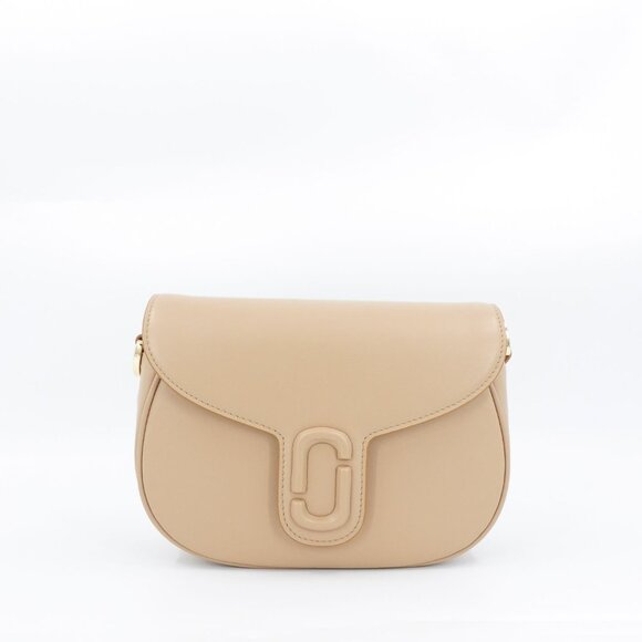 Marc Jacobs The Messenger Saddle Bag Medium In Leather Camel Cream OS - Picture 5 of 16